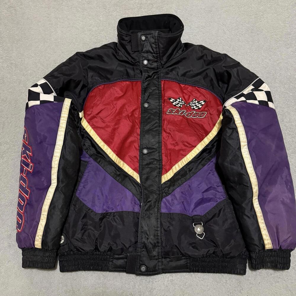 Vintage Ski-Doo Racing Puffer Jacket M Men’s